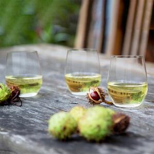 Riedel O Wine Bicchiere Vino Chardonnay 33,5 Cl Set 4 Pezzi In Vetro Cristallino