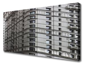 Quadro su tela Case di edifici 100x50 cm