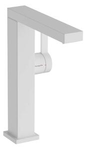 Hansgrohe Tecturis E - Miscelatore da lavabo, con sistema di scarico Push-Open, CoolStart, EcoSmart, bianco opaco 73063700
