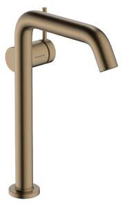 Hansgrohe Tecturis S - Miscelatore da lavabo, con sistema di scarico Push-Open, CoolStart, EcoSmart, bronzo spazzolato 73373140