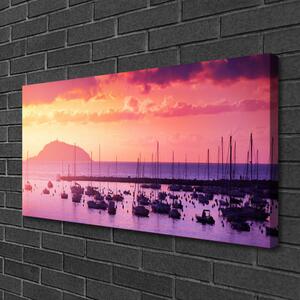 Foto quadro su tela Paesaggio marino 100x50 cm