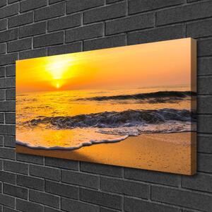Foto quadro su tela Paesaggio marino 100x50 cm