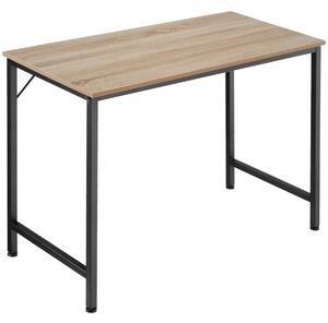 Tectake 404460 scrivania jenkins - industriale legno chiaro, rovere sonoma, 100 cm
