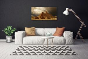 Quadro su tela Piramidi di architettura 100x50 cm