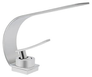 Miscelatore per lavabo, design moderno, installazione semplice, colore argento