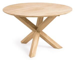 Tavolo rotondo da esterno Teresinha in legno massello di teak Ø 120 cm