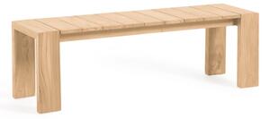 Panca da esterno Victoire in legno massello di teak 175 cm