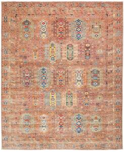 Tribal Pakistan Cornice Terracotta Terra Multicolore 238x290 Cm