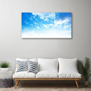Quadro su tela Cielo, nuvole, paesaggio 100x50 cm
