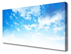Quadro su tela Cielo, nuvole, paesaggio 100x50 cm