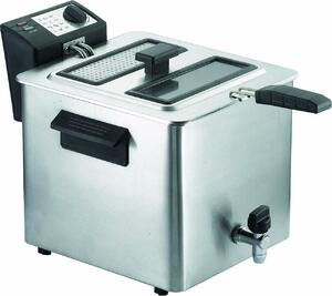 R.G.V. Friggitrice Elettrica Capacit 8 Litri Potenza 2500 Watt Termostato Regolabile - FRYTYPE8