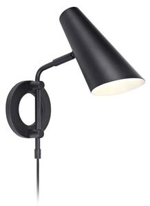 Lampada da parete nera Cal - Markslöjd