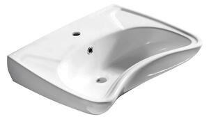 Lavabo bianco in ceramica 59x45,5 cm Handicap – Sapho
