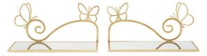 Comodino in oro Butterfly - Mauro Ferretti