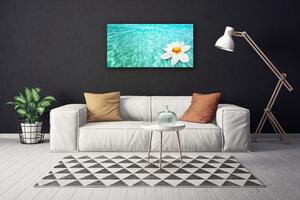 Quadro su tela Arte del fiore d'acqua 100x50 cm