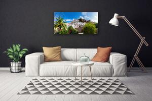 Quadro su tela Paesaggio della città di Palma 100x50 cm