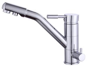 Miscelatore da cucina, multifunzione (3 in 1), design girevole, colore argento