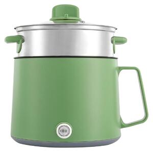 Pentola elettrica, doppia potenza, design compatto, colore verde