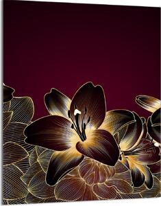 Piastra copri fornelli 40x52 Piastra copri piano cottura in Vetroceramica alzatina in vetro tagliere decorativo, marrone orchidea