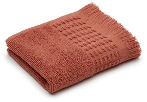 Asciugamano Veta 100% cotone color terracotta 30 x 50 cm
