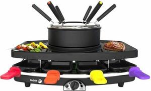 Griglia per raclette 3 in 1 per 8 persone, 1100 w Fagor FG816