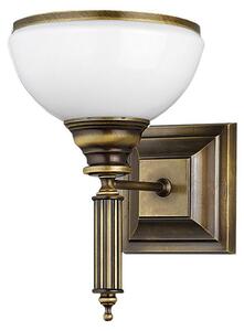 Applique da parete ZEUS in ottone 1xE27x20W in metallo, dimensioni: 32x22x25 cm, IP20, Jupiter