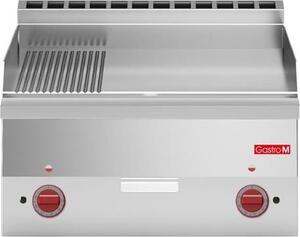 Piastra per griglia elettrica Gastro M 600 60/60 piedi, 2/3 liscia e 1/3 rigata