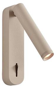 Faretto da parete a LED ABRIEL LED/6W/230V, beige