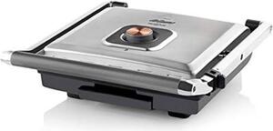 Arzum Metallium tostapane, macchina per panini, grill, argento, perfetto per 4 fette di pane tostato