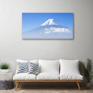 Quadro su tela Paesaggio del cielo delle montagne della nuvola 100x50 cm