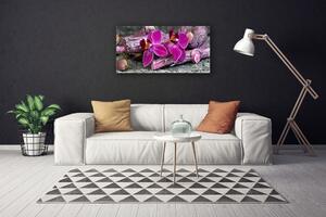 Stampa quadro su tela Legno, fiori, piante, natura 100x50 cm