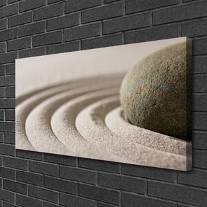 Quadro su tela Arte della sabbia di pietra 100x50 cm