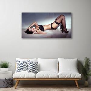 Foto quadro su tela Donna erotica sexy 100x50 cm