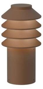 Lampade da esterno Louis Poulsen, Bysted Garden, Marrone / Ruggine, Terrazza, Alluminio