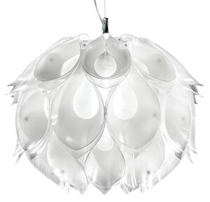 Lampada a sospensione Slamp, FLORA, dimmerabile, Bianco, Soggiorno, Plastica, Design