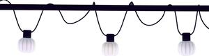 Ghirlande luminosa Martinelli Luce, Kiki, Nero, Plastica, Design
