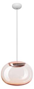 Lampada a sospensione Stilnovo, La Mariée, dimmerabile, Rame, Soggiorno, Vetro, Design