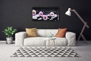 Foto quadro su tela Fiore di una pianta di orchidea 100x50 cm