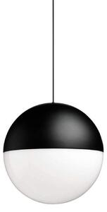 Lampada a sospensione FLOS, dimmerabile, Nero, Soggiorno, Alluminio