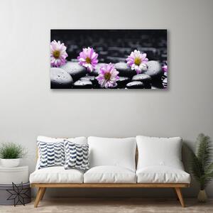 Foto quadro su tela Fiore di una pianta di orchidea 100x50 cm