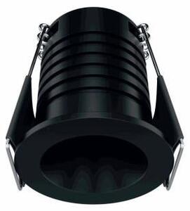 Nano Pulsar R Recessed - Faretto da incasso per interni 3.5W Fascio 30° Nero Opaco Punto luce piccolo 35mm 2700K - Beneito & Faure