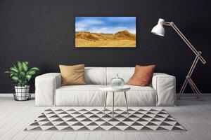 Quadro su tela Paesaggio delle colline del deserto 100x50 cm