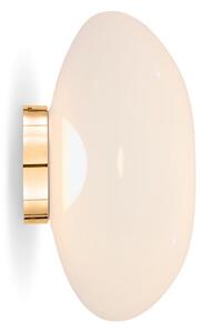 Applique da parete Tom Dixon, Melt, dimmerabile, Dorato / Ottone, Soggiorno, Plastica, Design