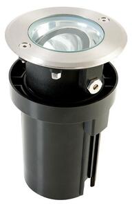 Faretto incasso sovil bascu 98085 09 led acciaio vetro orientabile calpestabile - Sovil Illuminazione