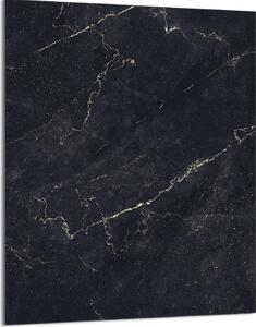 Piastra di copertura del piano cottura 40x52 Coperchio del piano cottura in Vetroceramica Paraspruzzi Piatto in vetro Tagliere decorativo, marmo nero