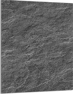 Piastra di copertura del piano cottura 40x52 Coperchio del piano cottura in Vetroceramica Paraspruzzi Piatto in vetro Tagliere decorativo, grigio ardesia