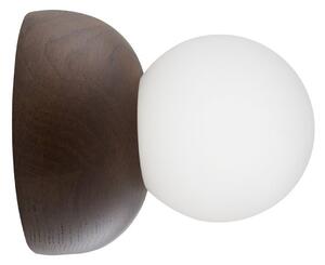 Applique da parete Globen Lighting, Torrano, dimmerabile, Marrone / Ruggine, Soggiorno, Legno, Design
