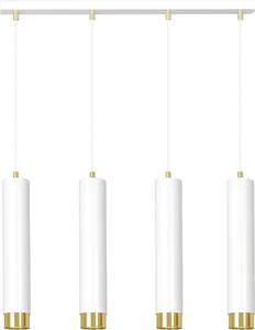 Lampadario Emibig 4xGU10 30W KIBO 4 WH/GOLD 642/4