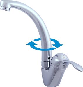 Slezák-RAV Miscelatore per lavabo Slezák RAV Labe L006/2 Colore: cromo, Dimensione: 3/8''