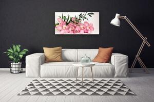 Stampa quadro su tela Terme di fiori di orchidea 100x50 cm